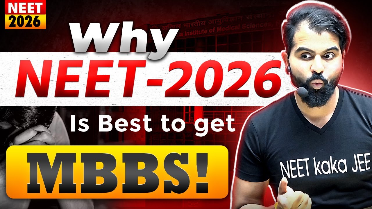 NEET 2026: The Golden Attempt !