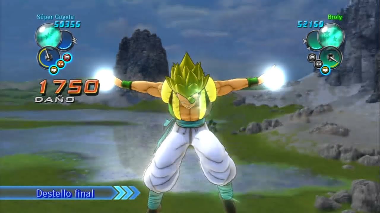 DBZ Ultimate Tenkaichi - Super Gogeta vs Legendary Super Saiyan Broly