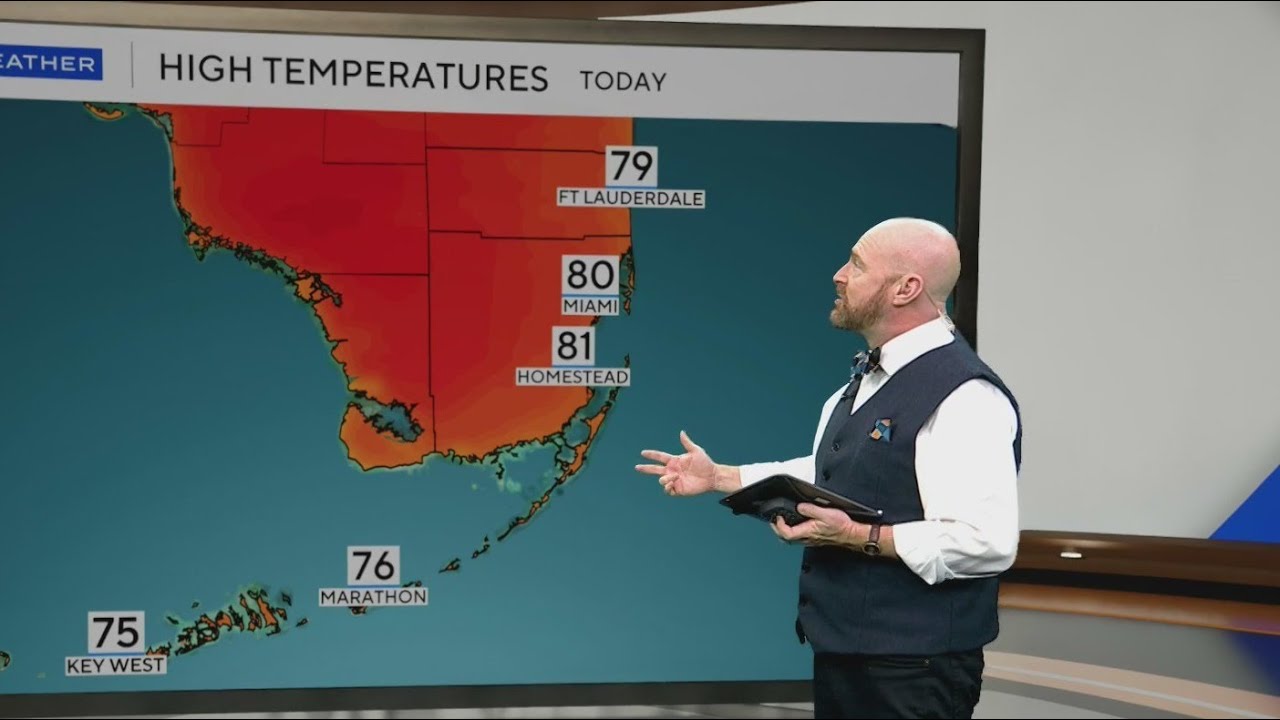 Near record-warm temperatures likely in South Florida this weekend