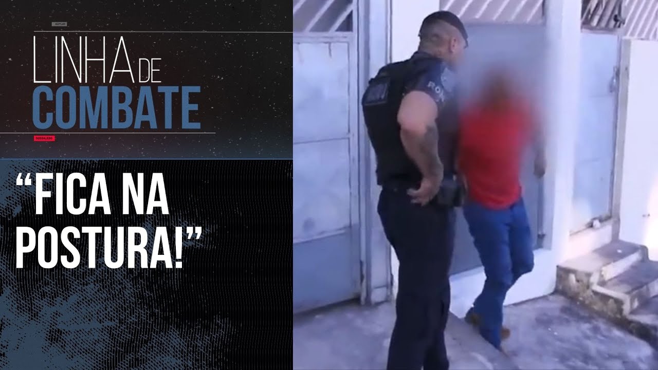 A ROMU PEGOU ELE VIOLANDO A MEDIDA PROTETIVA! | LINHA DE COMBATE