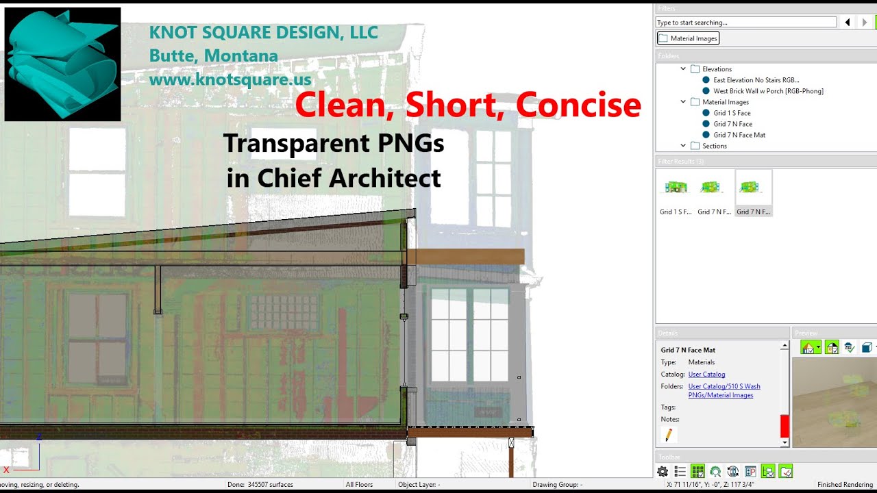 Chief Architect X16 - Create a transparent, scaled PNG image behind your model [Pt. 2 of 2].