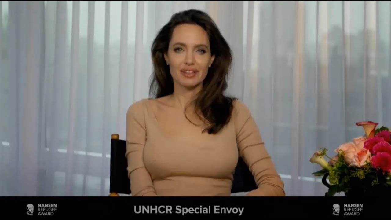 Angelina Jolie sends message congratulating winner of Nansen Refugee Award