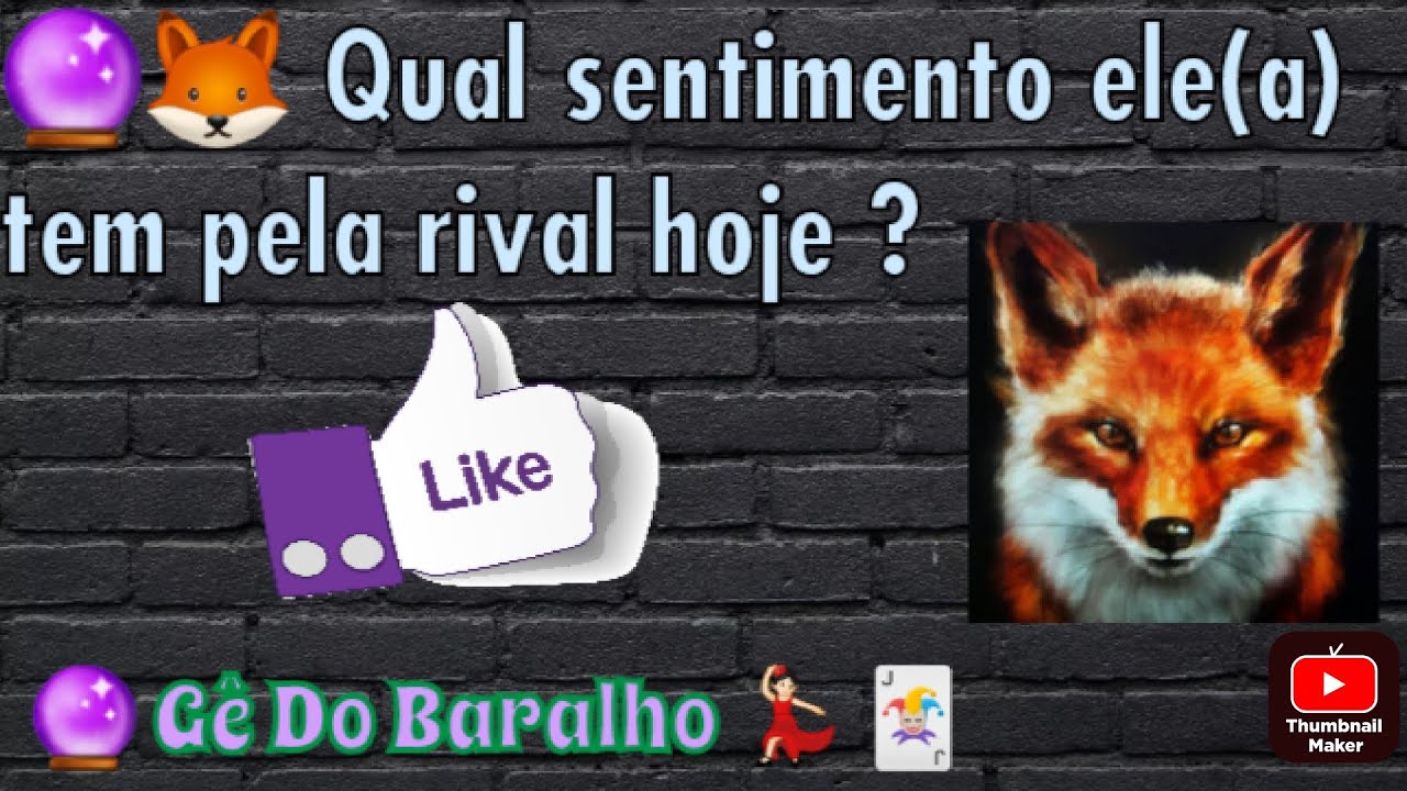 #rival 🔮🦊 Qual sentimento ele(a) tem pela rival hoje ? #rivaltarot #rivalbaralhocigano