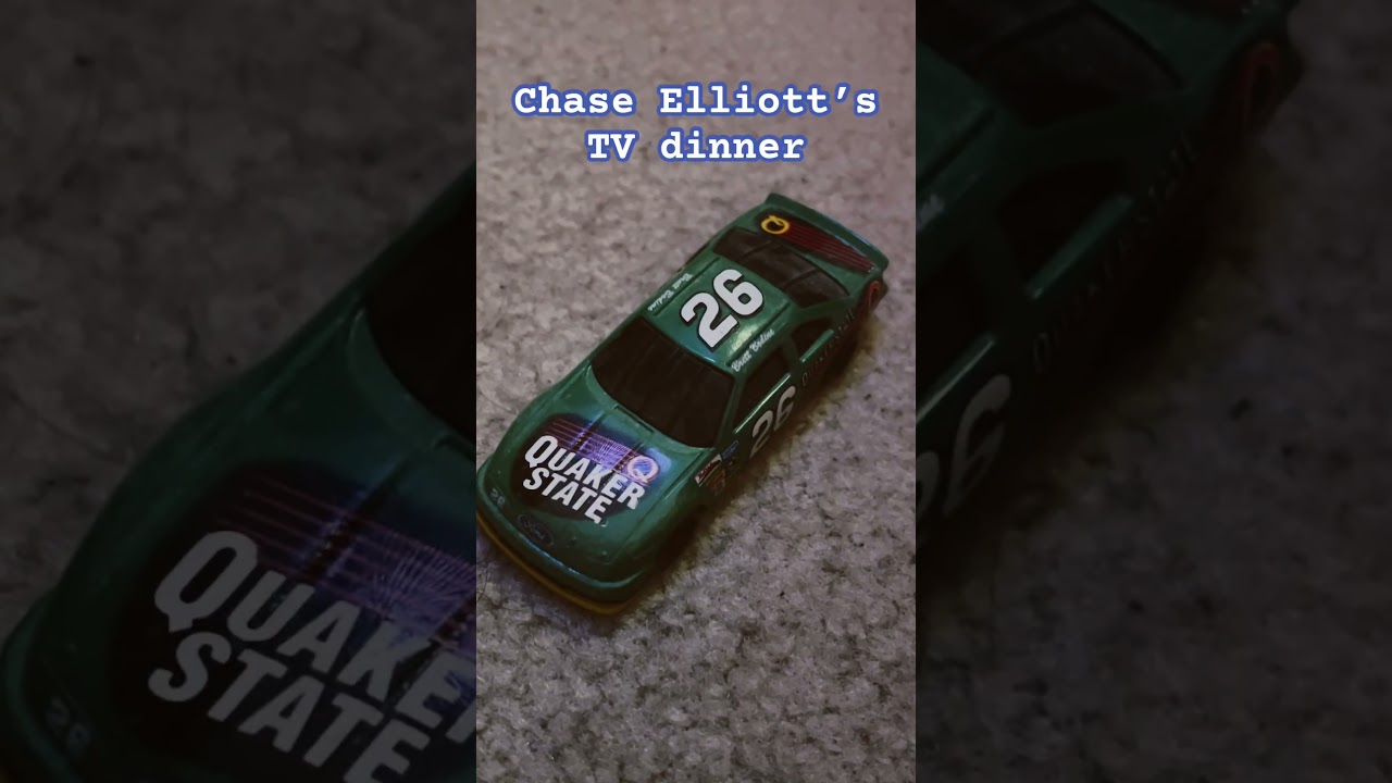 Chase Elliott’s TV dinner 