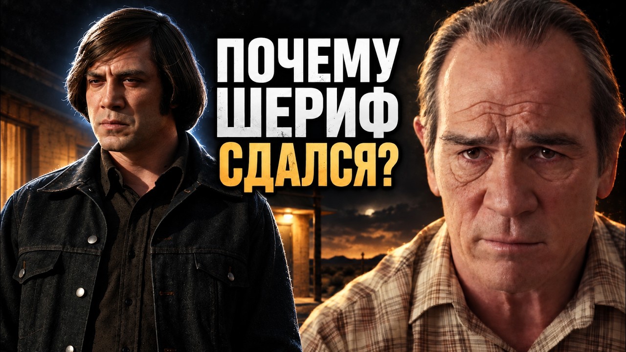 Почему шериф не поймал Антона Чигура?