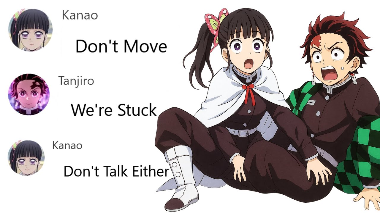 If Tanjiro and Kanao got stuck in the bathroom
