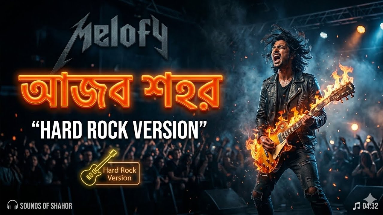 বাংলা নতুন মেটাল গান |আজব শহর (Ajob Shohor) | Symphonic metal song ✅️By-Melofy