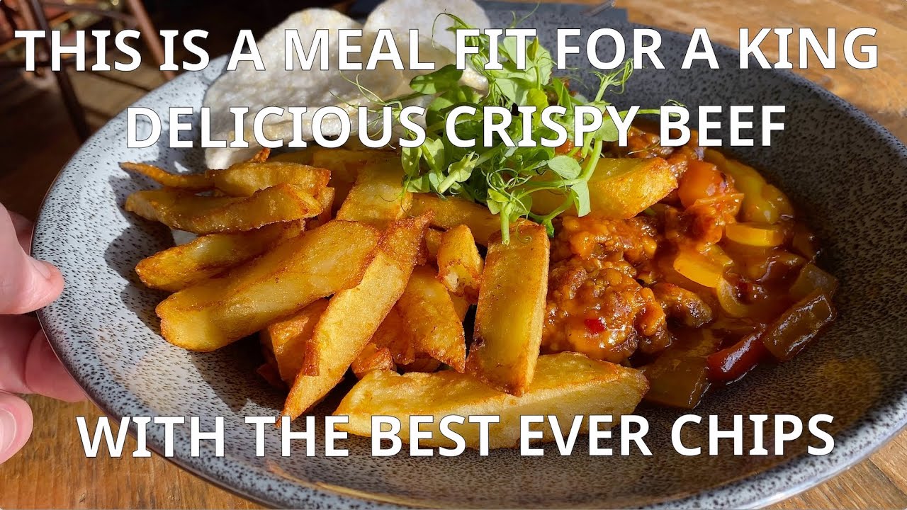 Crispy Beef With The Best Ever Chips