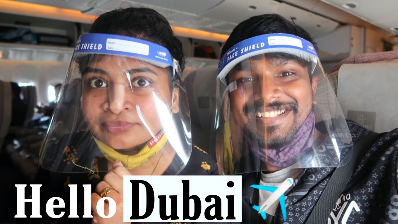 OUR FIRST INTERNATIONAL TRIP TO DUBAI ( Jaanu Enjoyed Alot ) | Emirates Flight