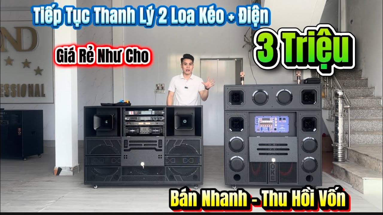 ❌❌Tiếp Tục Thanh Lý 2 Loa Công Suất Lớn Giá Chỉ hơn 3 Triệu/1 Loa - Bán Nhanh - Thu Hồi Vốn❌❌#loa 