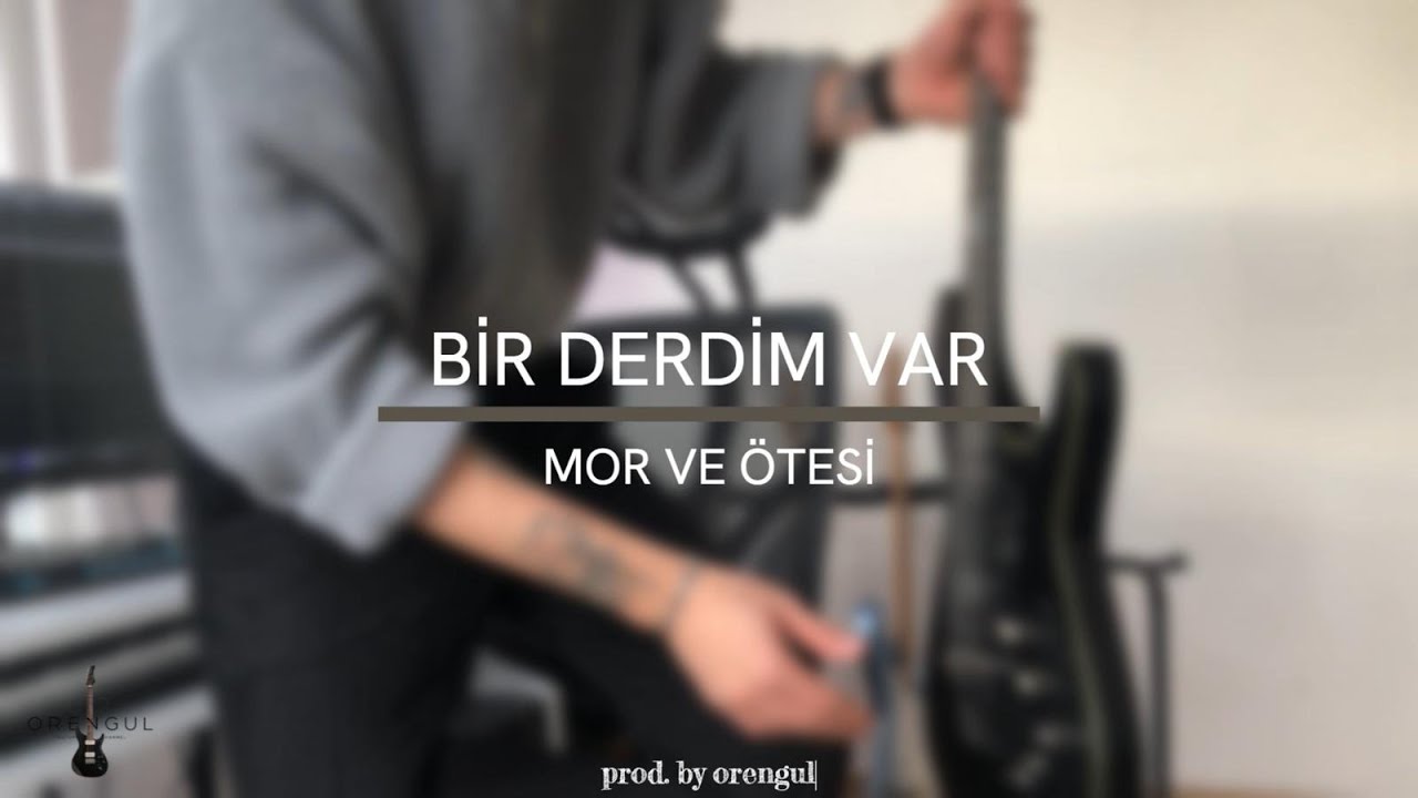Bir Derdim Var ( Mor ve Ötesi) l Elektro Gitar Cover