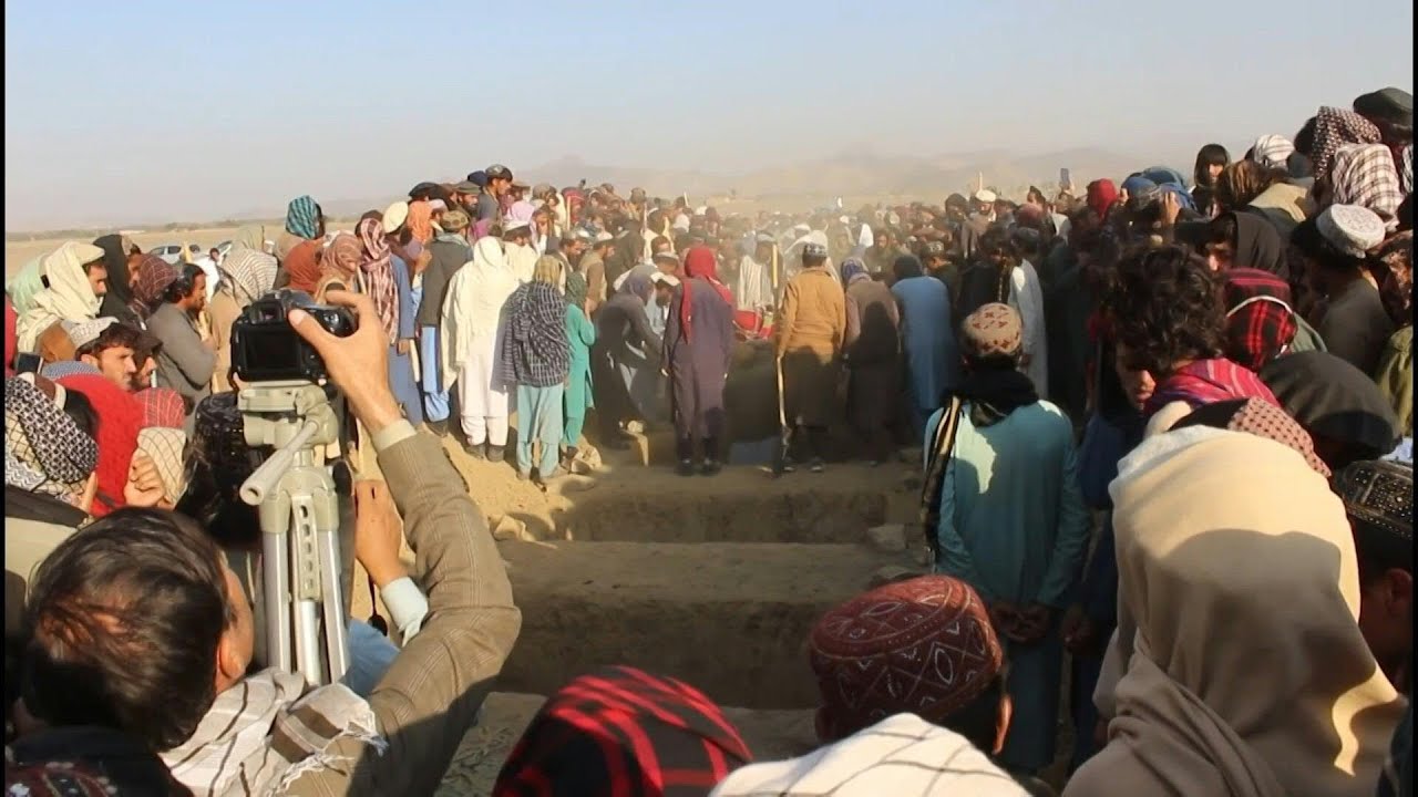 Hundreds attend funeral for victims of strike on Afghanistan's Khost | AFP
