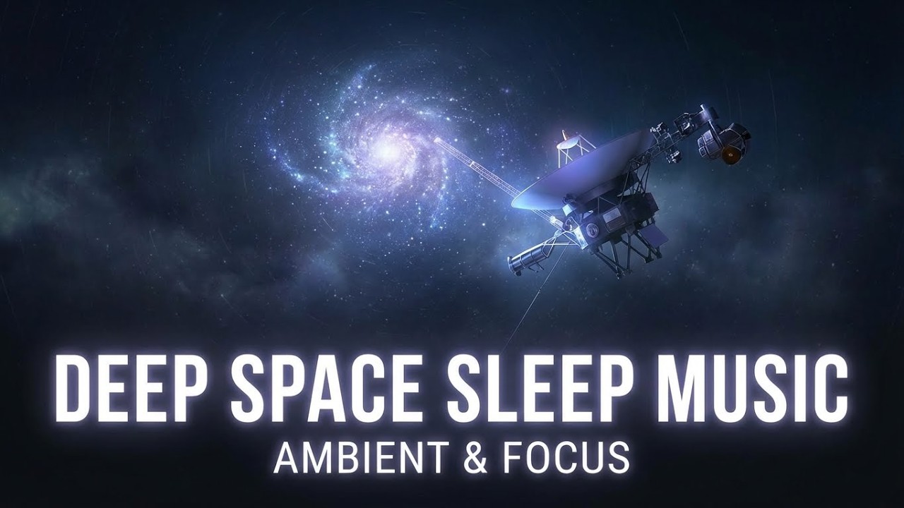 Voyager 1 🌌 Journey to Infinity: Real-Time Space Views & Ambient Music 🎵 (4K Screensaver)