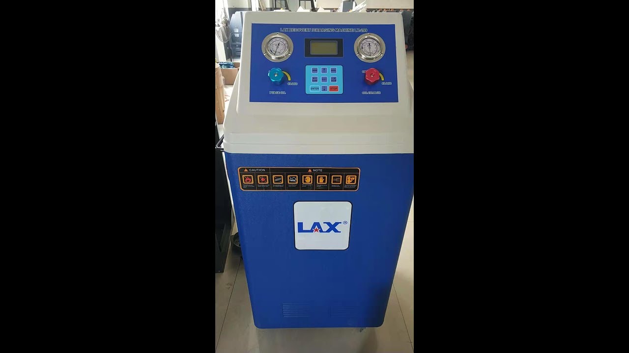 Fully Automatic AC recovery recycle recharge machine  for R134A Refrigerant