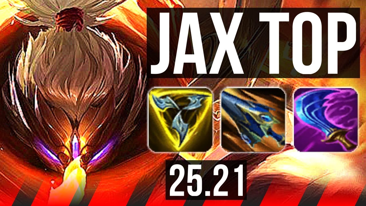 JAX vs SETT (TOP) | 5k comeback, 11/2/9, 39k DMG | KR Master | 25.21