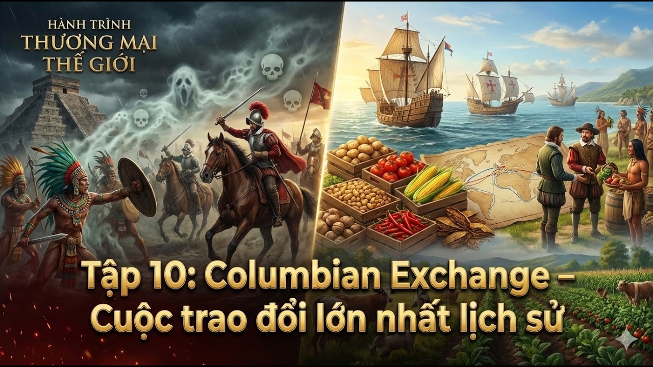 Tập 10: Columbian Exchange – Cuộc trao đổi lớn nhất lịch sử