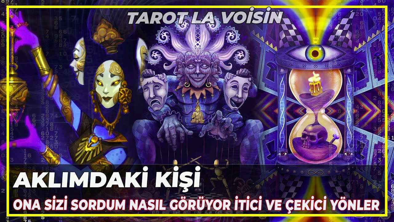 Aklımdaki Kişi | Ona Sizi Sordum Nasıl Görüyor İtici Ve Çekici Yönleriniz | Tarot Yorumu 💕🔮