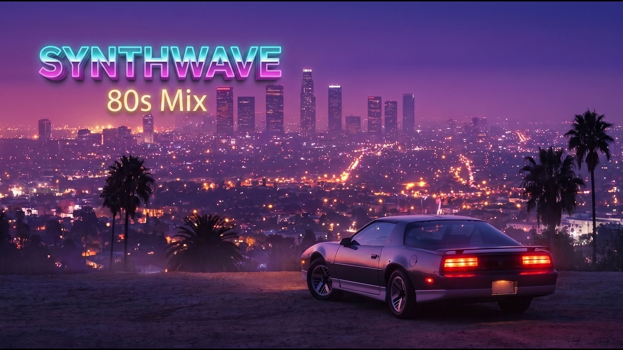 City Glow | Synthwave Night Drive, Dreamwave, 80s Retro Electronic Music, Chillwave
