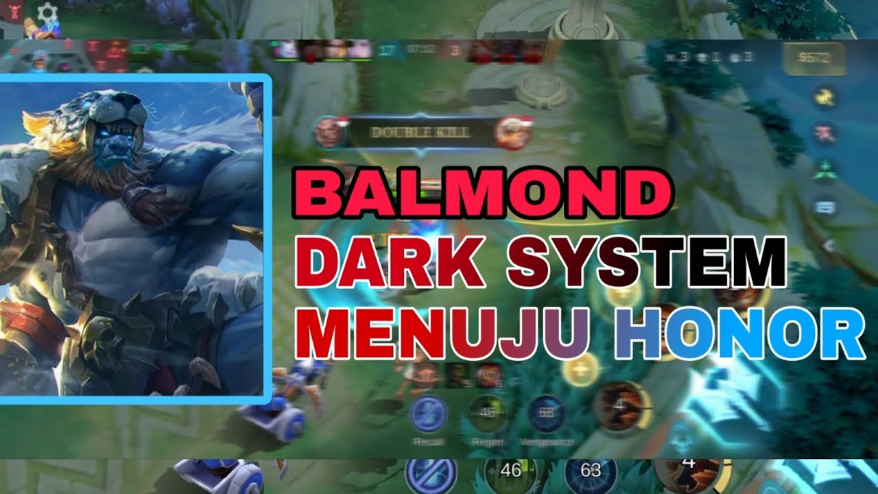 User Balmond Pemula Dark Sistem Mencoba Naik ke Honor | MLBB GAMEPLAY 