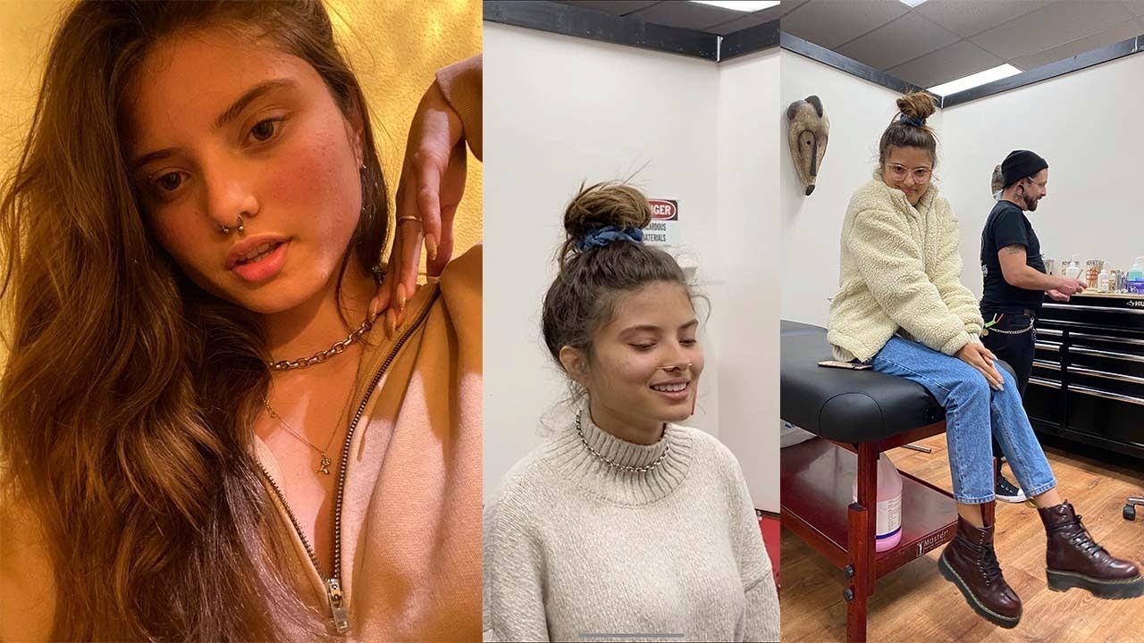 getting my SEPTUM PIERCED // vlog