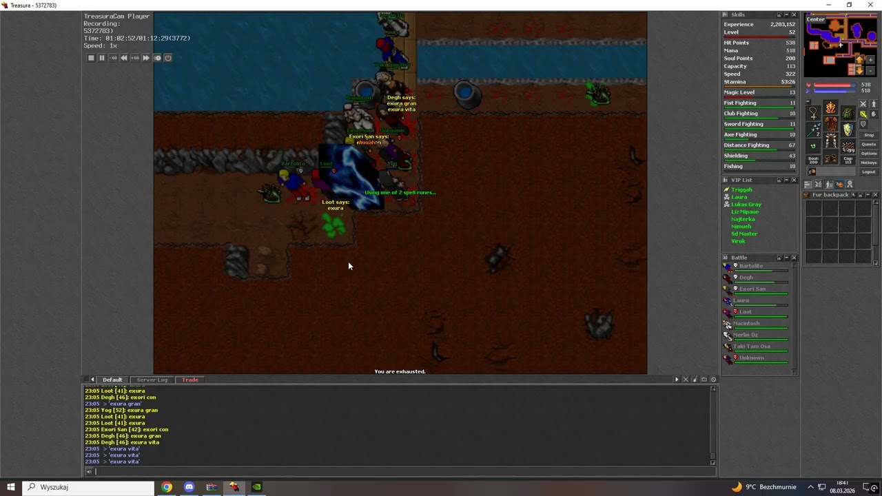 tibia carlin attack