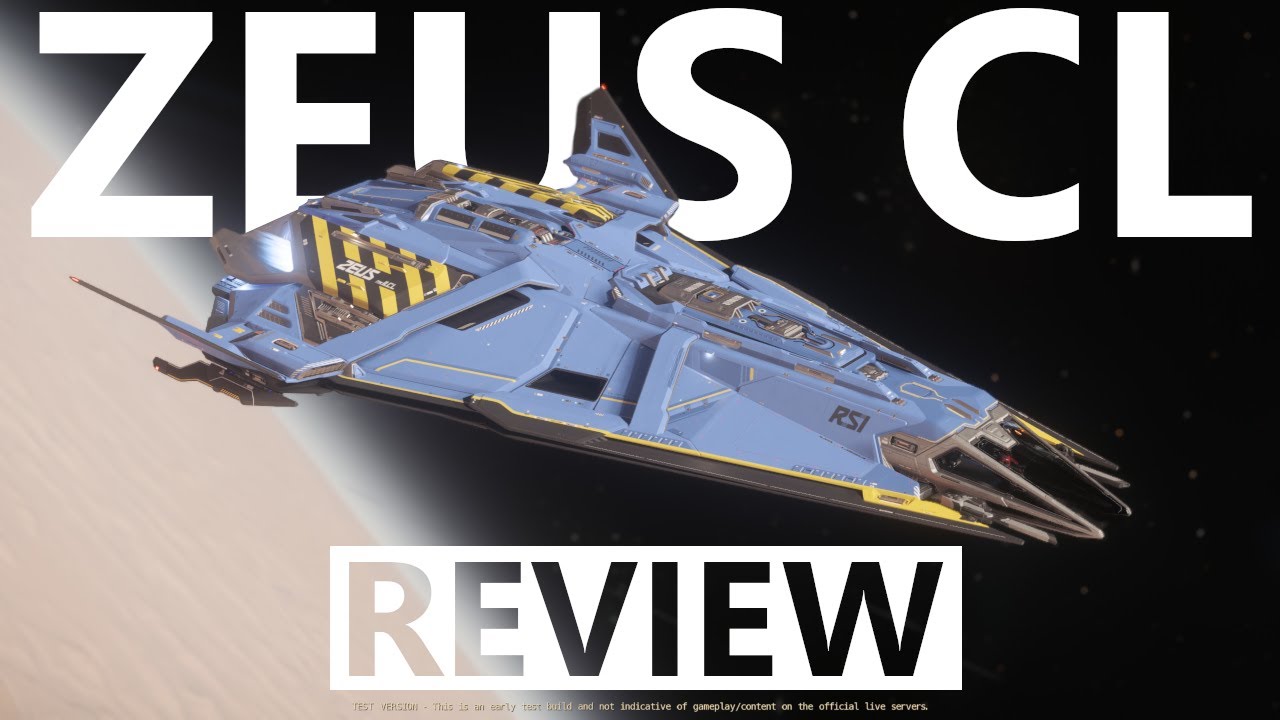 Star Citizen 4.1.1 - 10 Minutes More or Less Ship Review - RSI ZEUS CL