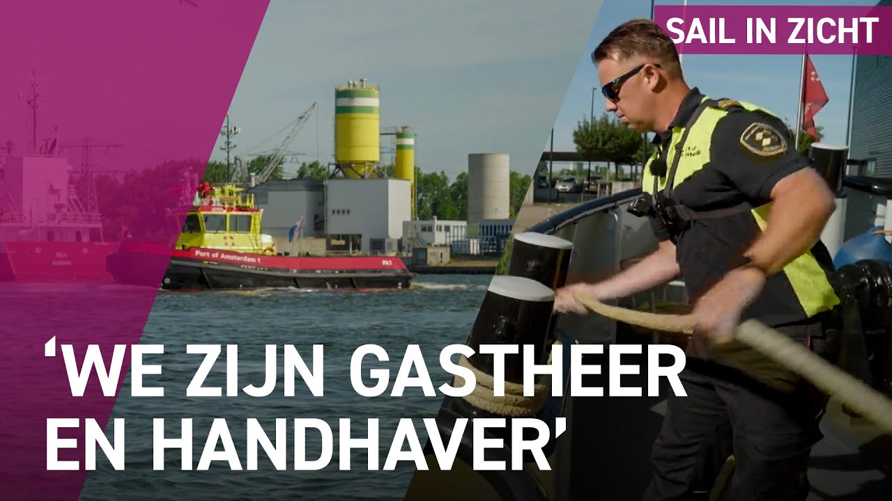 Mee op patrouille op de Amsterdamse wateren - Sail in Zicht