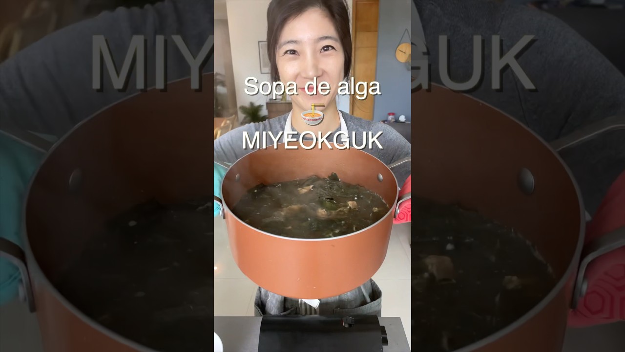 [COCINANDOCOREA] Sopa de cumplea&ntilde;os #shorts#comidacoreana