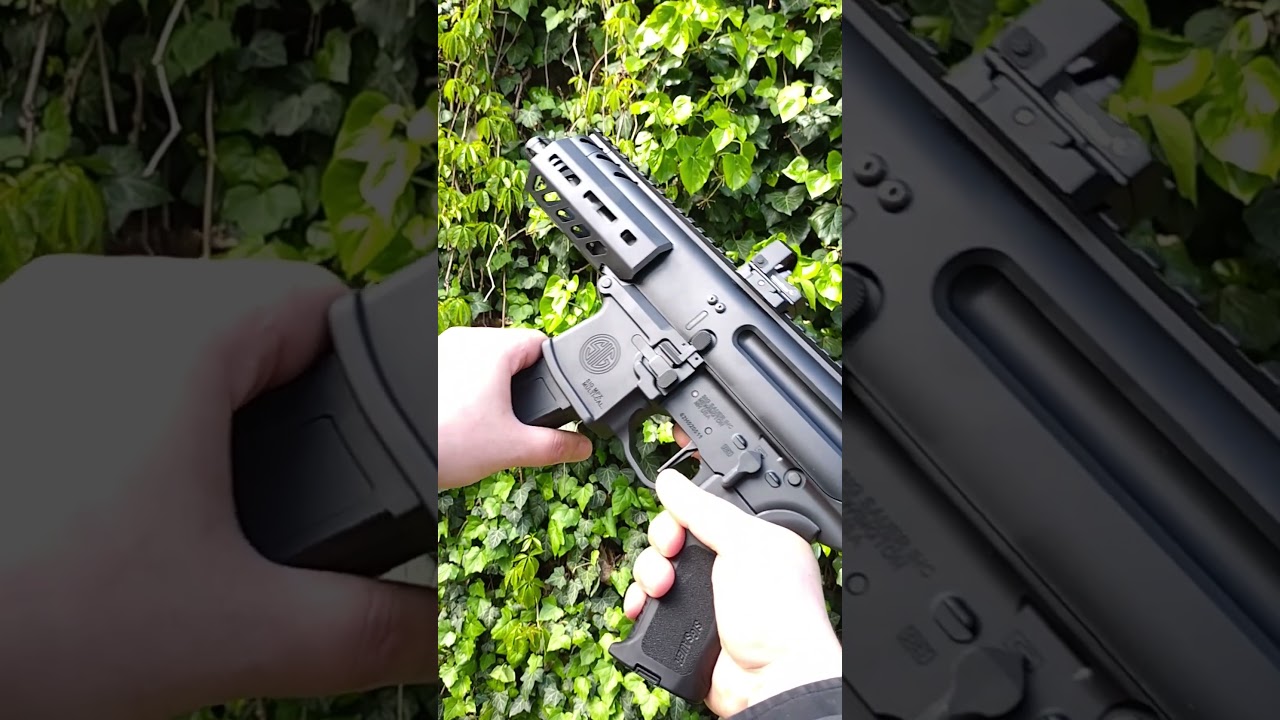 SIG MPX K 9mm #shorts #asmr #gun #foryou #cute #fallout #hunting #firstpersonshooter