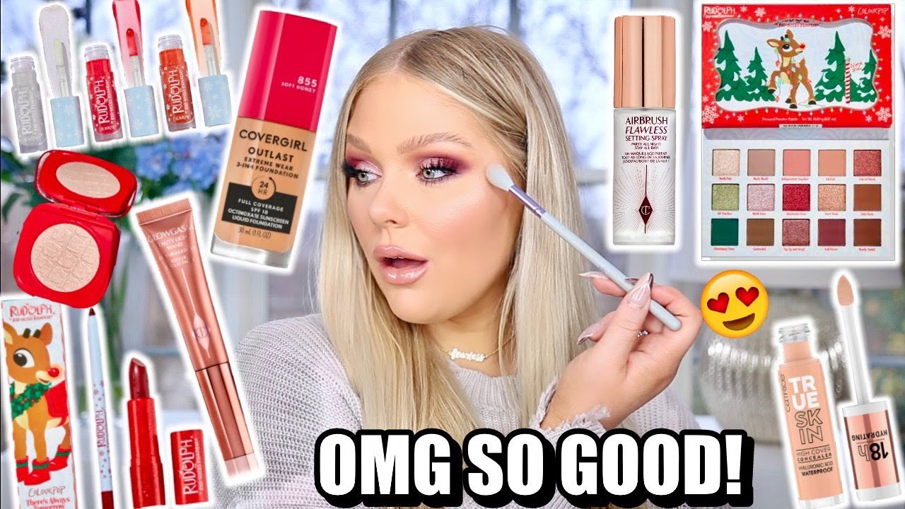 TESTING NEW VIRAL OVERHYPED MAKEUP! FULL FACE FIRST IMPRESSIONS | KELLY STRACK