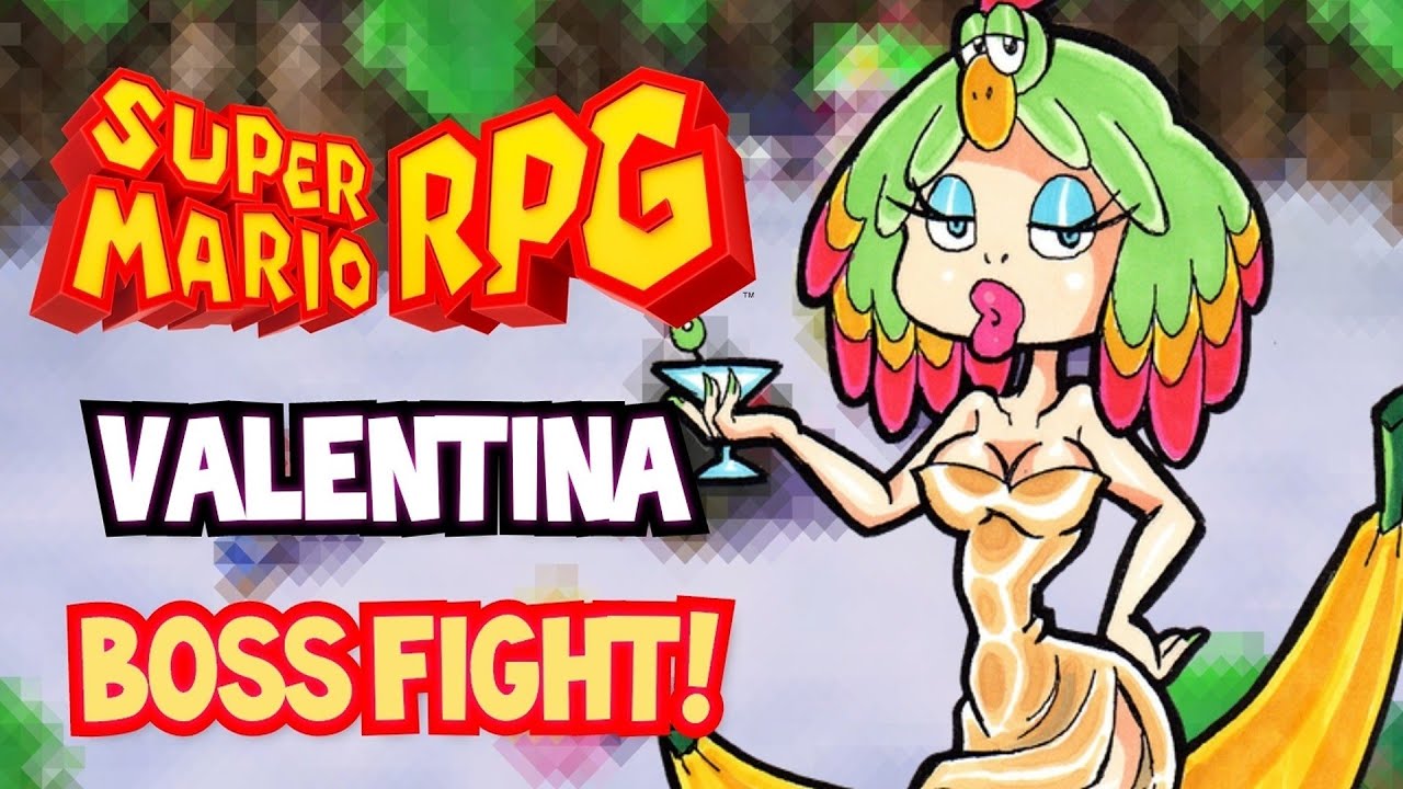 NEW Super Mario RPG - VALENTINA BOSS FIGHT (HOW TO BEAT)