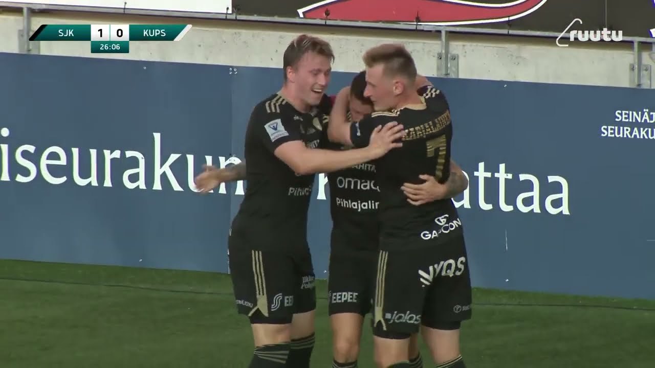 OTTELUKOOSTE | Suomen Cup SJK - KuPS 22.8.2024