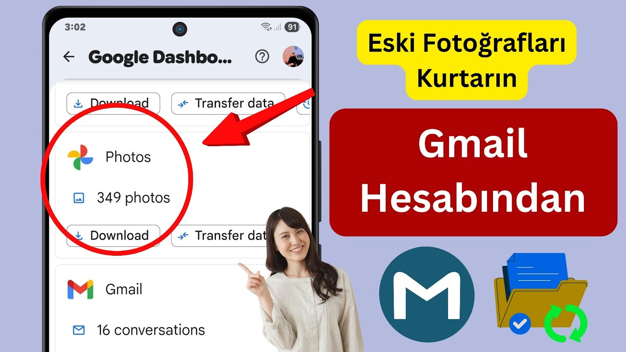 Gmail Hesabından Eski Fotoğraflar Nasıl Kurtarılır? | Gmail Hesabından Fotoğrafları Kurtar