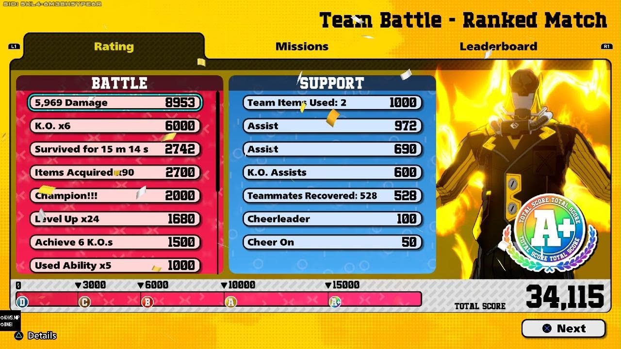 Afo, why doubt you? MY HERO ULTRA RUMBLE season 15