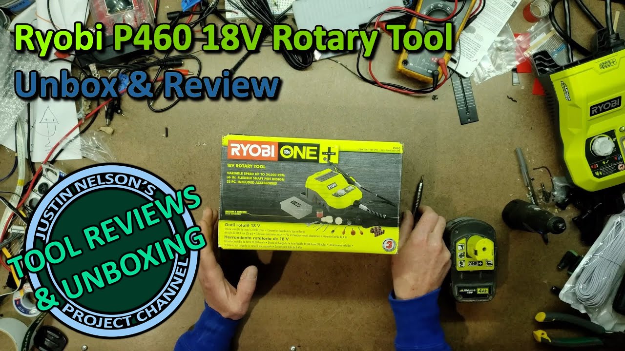 Ryobi Rotary Tool (P460) Unbox and Review