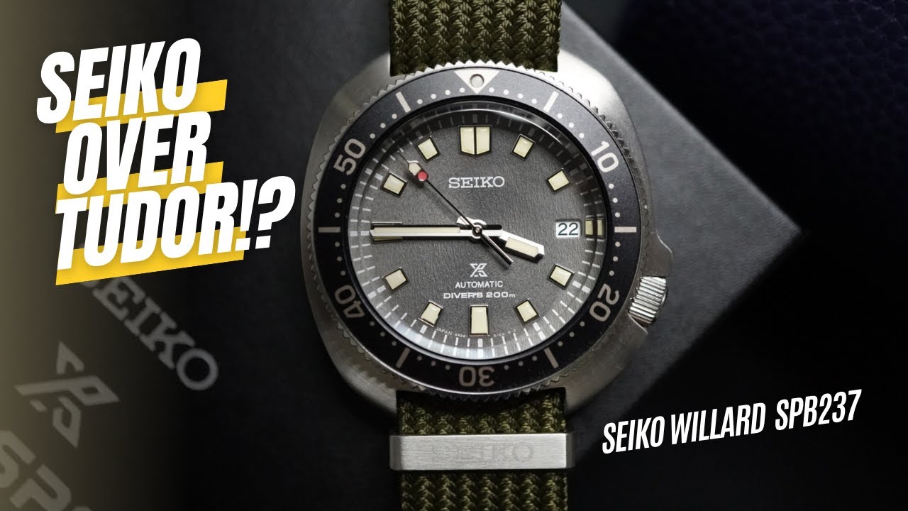 Bought a Seiko While Looking For a Tudor | Seiko Willard SPB237 Full Review