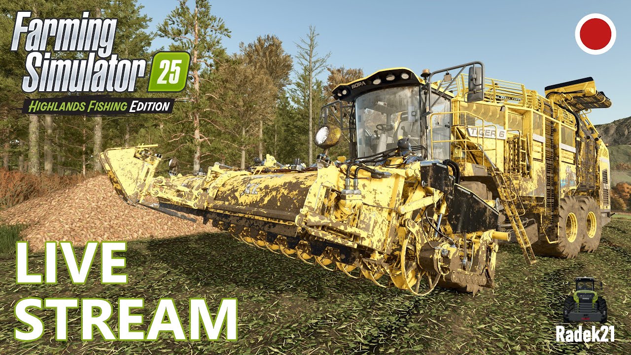 ŘEPNÁ KAMPAŇ - MAPA KINLAIG!! | LIVE STREAM | Farming Simulator 25 CZ/SK 🔴