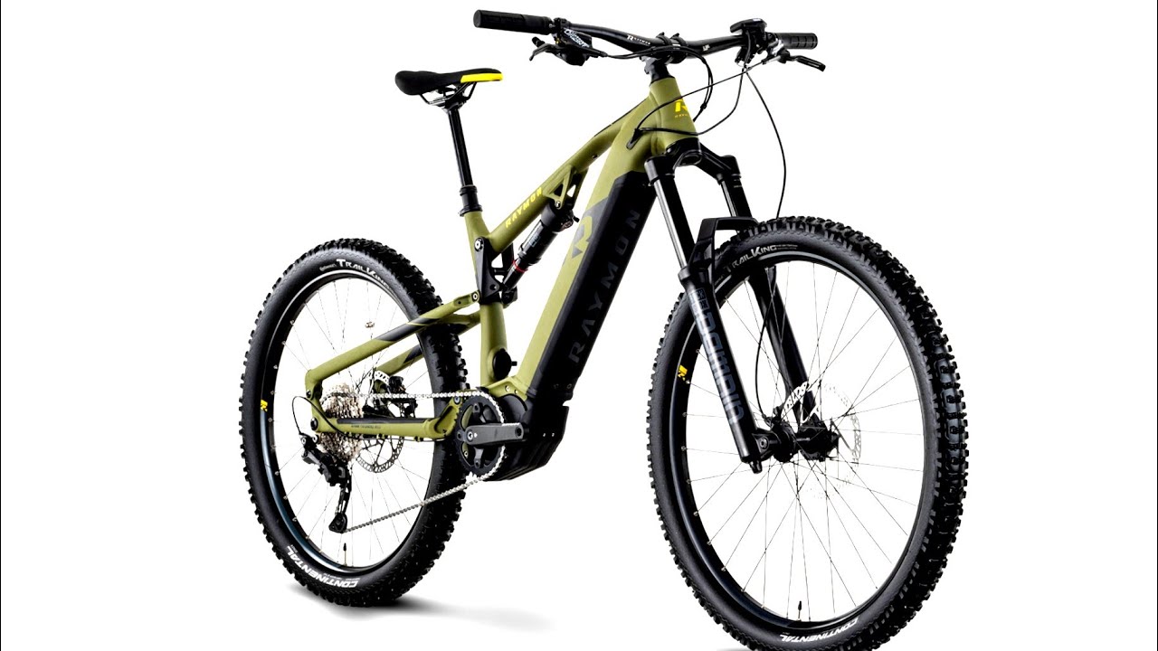 Günstiges Wohnmobil E-Bike Fully 2023 Raymon TrailRay 160E 8.0 MTB Yamaha PW-X2 80Nm. Lieferbar.