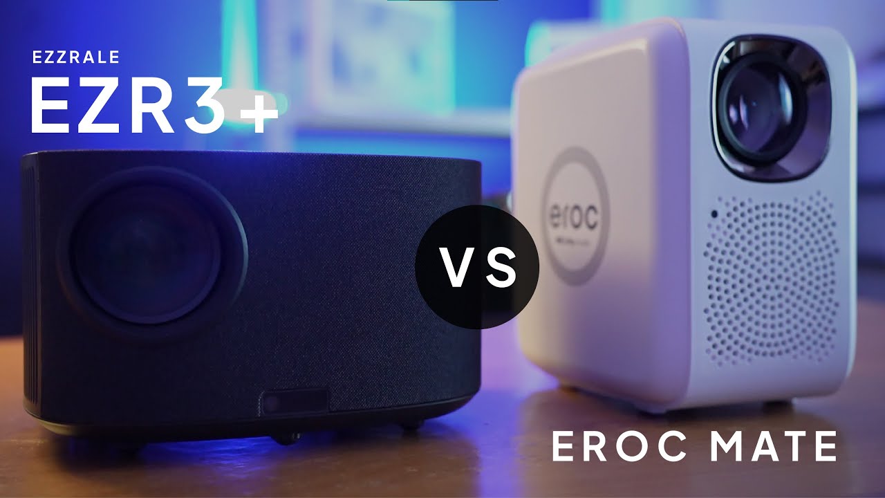 MENGADU KEDUA SMART PROYEKTOR LINUX , EZZRALE EZR3+ OR  EROC MATE?