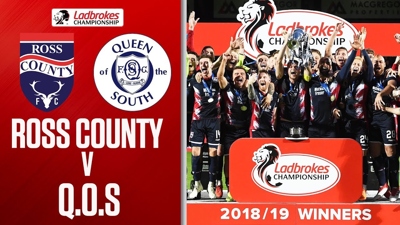 Ross County 4-0 Queen of the South | Staggies Clinch Championship in Style! | Ladbrokes Championship