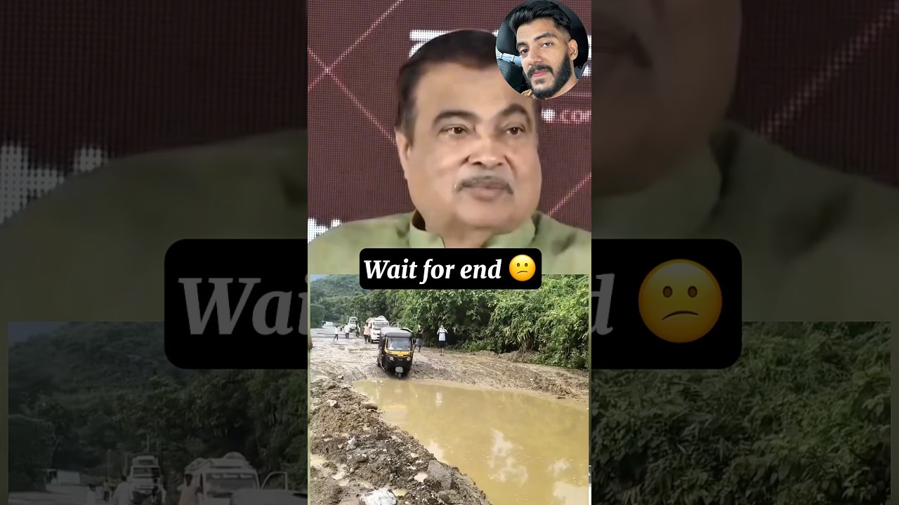 Nitin Gadkari vs Ground Reality? 🇮🇳 Road Claims vs Actual Condition