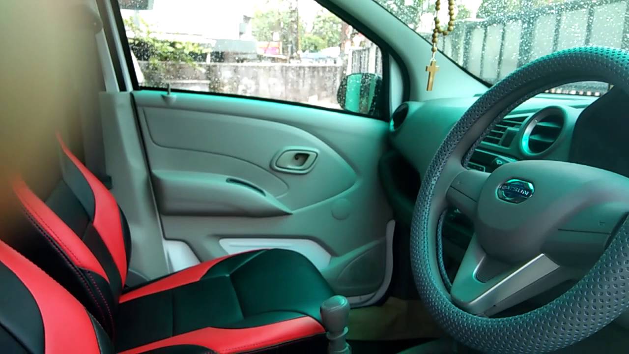 Datsun redigo car| Review & startup|(accelerating)interior and exterior