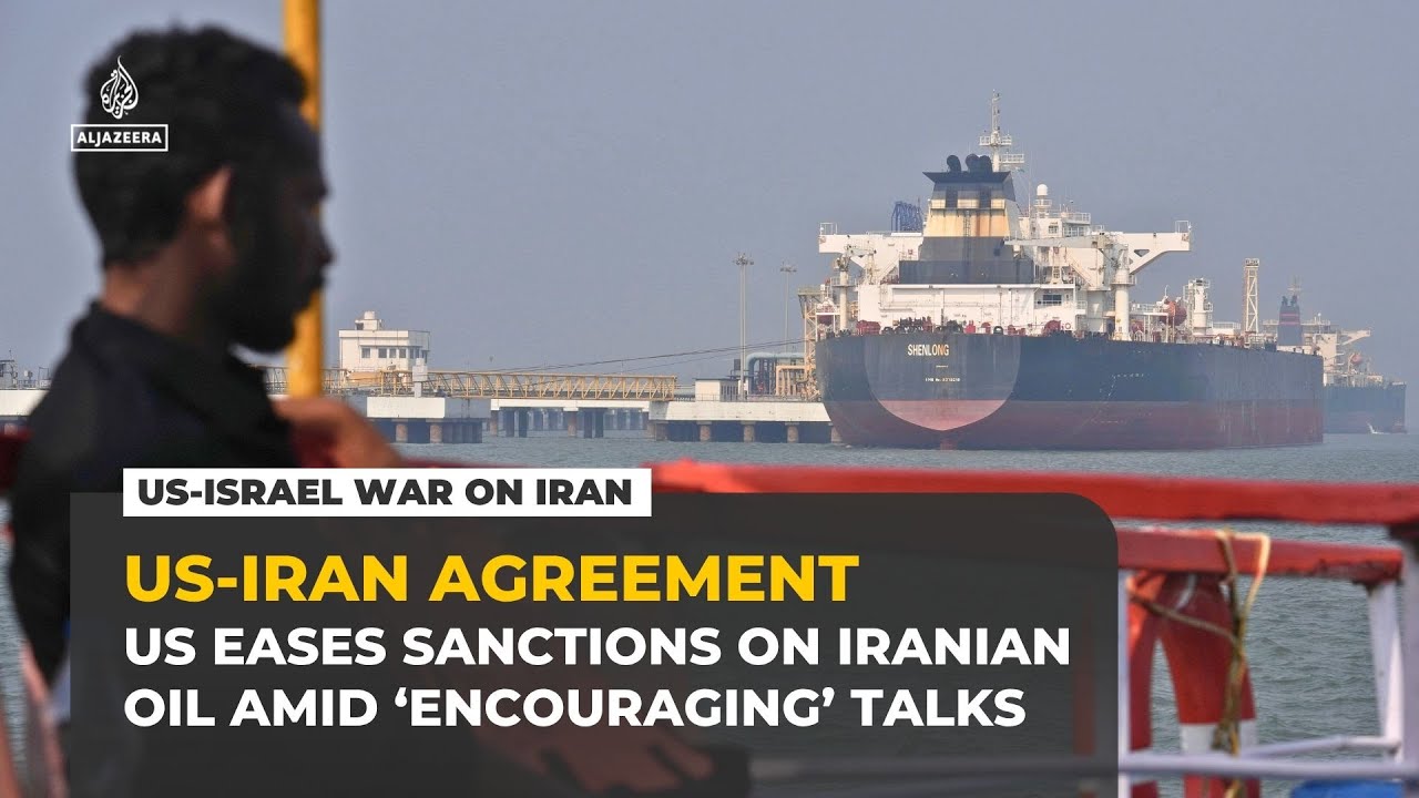 US eases Iran oil sanctions as Tehran vows to keep Hormuz open during talks