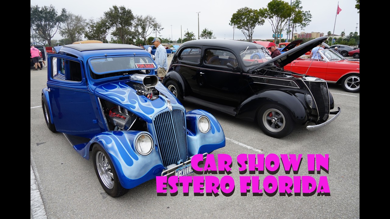 CAR SHOW AT MIROMAR OUTLETS ESTERO FLORIDA 3/1/2026