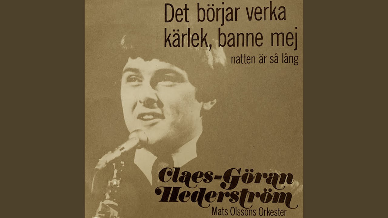 Det börjar verka kärlek, banne mej