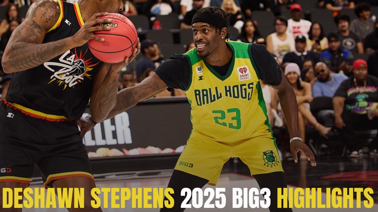 Deshawn Stephens 2025 BIG3 Highlights