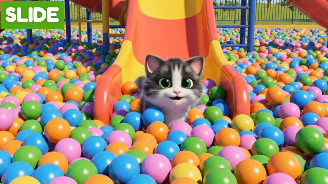 Slip Slip Spinning | Kids Love This Cat Song