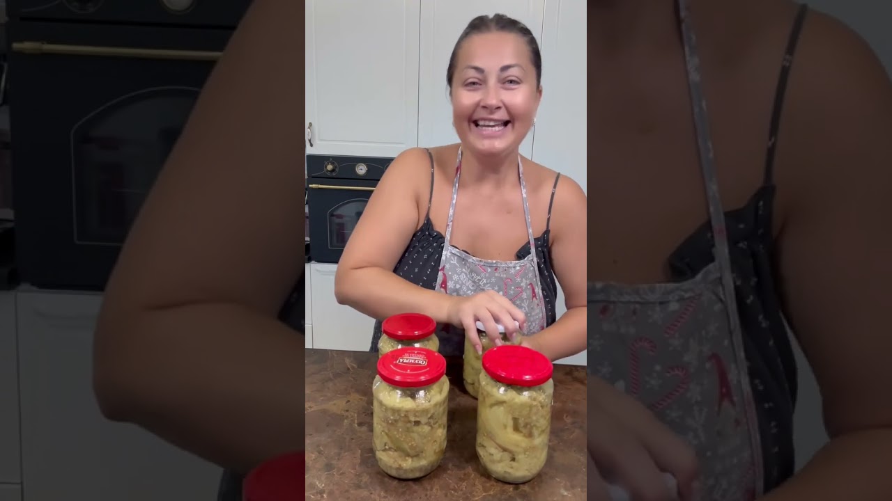 Vinete la borcan pentru iarna! 🍆 Vezi aici secretul Gabrielei Cristea pentru vinete coapte gustoase