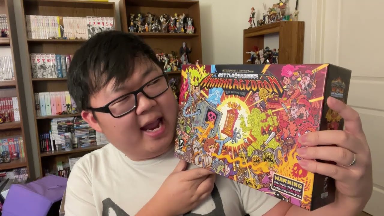 Board Game Reviews Ep #186: EPIC SPELL WARS OF THE BATTLE WIZARDS: ANNIHILAGEDDON DECK-BUILDING GAME