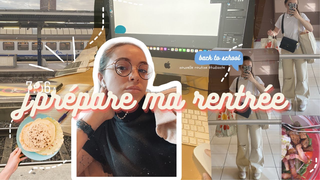 je prépare ma RENTRÉE avec vous (routine étudiante, retour de courses & toogood to go, tips...)